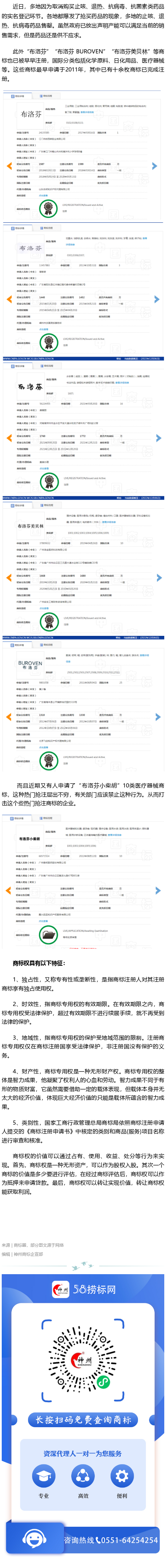 布洛芬商標(biāo)已被陸續(xù)注冊(cè)，已有商標(biāo)注冊(cè)成功